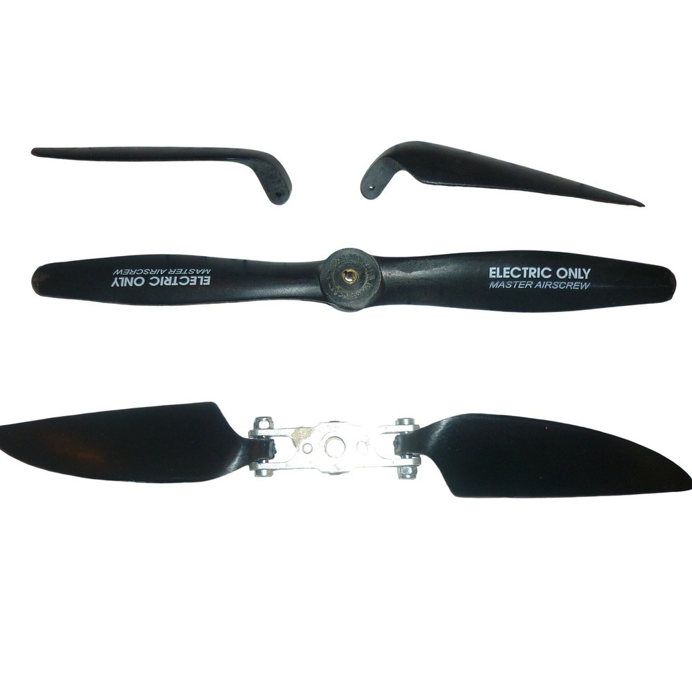 Lot of Master Airscrew RC Propellers - Electric Only & Folding Prop Assembly